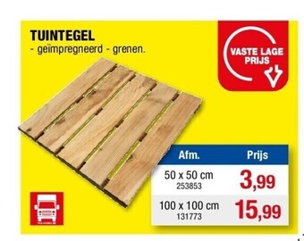 Hubo Tuintegel aanbieding