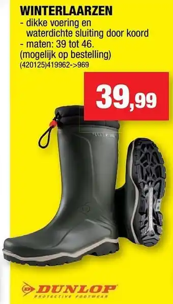 Winterlaarzen 39 tot 46