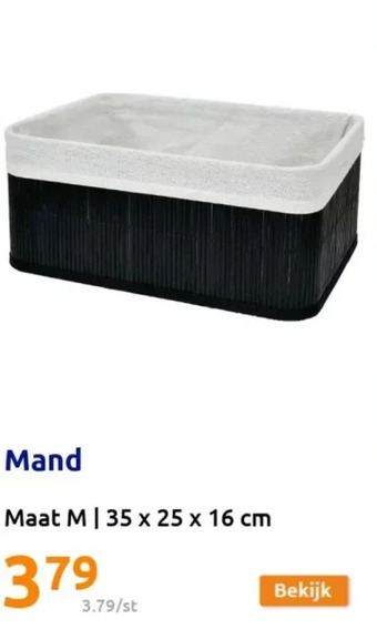 Action Mand aanbieding