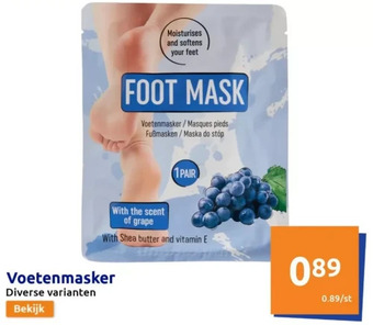 Action Voetenmasker aanbieding