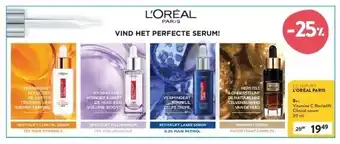 Di Vitamine c revitalift clinical serum 30 ml aanbieding