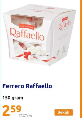 Action Ferrero raffaello aanbieding