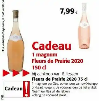 Colruyt Fleurs de prairie 2020 aanbieding