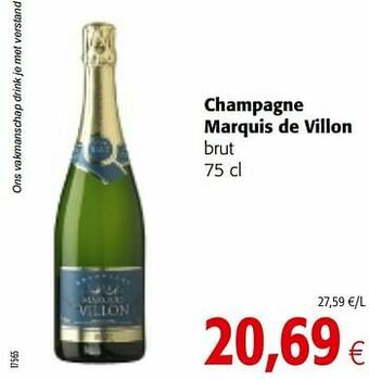 Champagne marquis de villon brut