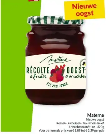 Intermarché Materne 320g aanbieding