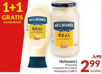 Intermarché Hellmann's 430ml aanbieding