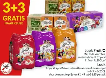 Intermarché Look Fruit'O, Look aanbieding