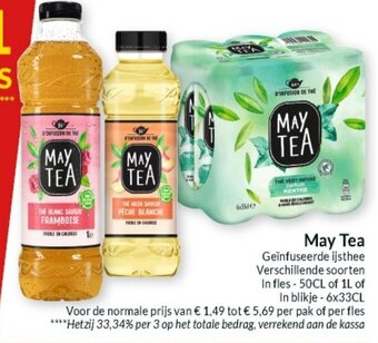 Intermarché May Tea aanbieding