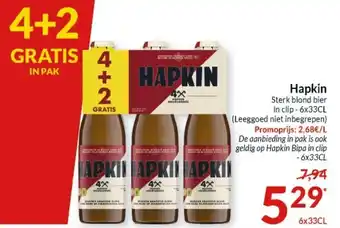 Intermarché Hapkin 33cl aanbieding