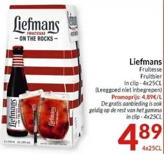 Intermarché Liefmans 25cl aanbieding