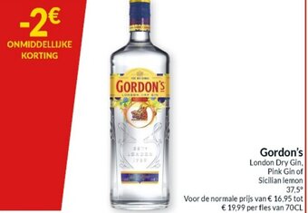 Intermarché Gordon's aanbieding