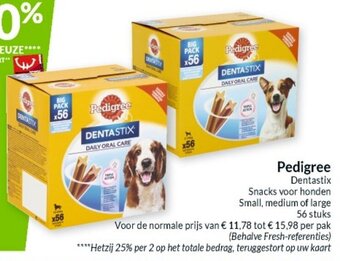 Intermarché Pedigree aanbieding