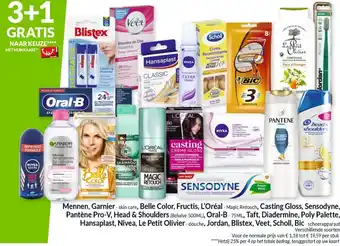 Mennen, Garnier, Belle Color, Fructis, L'Oreal, Casting Gloss, Sensodyne, Panten Pro-V, Head & Shoulder, Oral-B, Taft, Diader