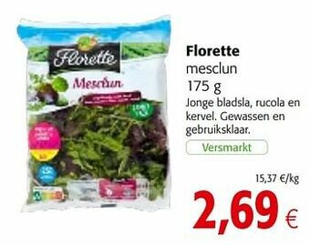 Colruyt Florette mesclun aanbieding