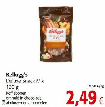 Colruyt Kellogg’s deluxe snack mix aanbieding