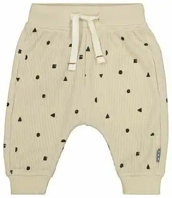 HEMA Newborn Broek Wafel Beige (beige)