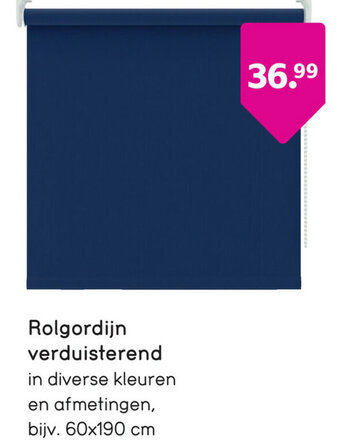 Leen Bakker Rolgordijn verduisterend aanbieding