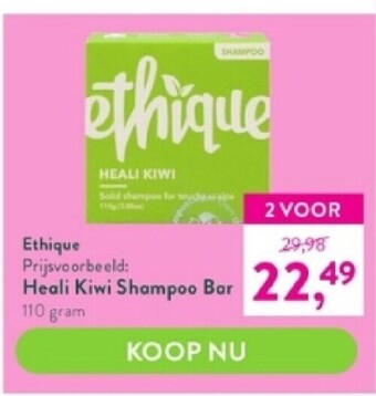 Holland & Barrett Heali kiwi shampoo bor 110 gram aanbieding