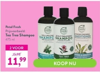 Holland & Barrett Tea tree shampoo 475 ml aanbieding