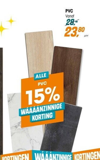 Kwantum Pvc aanbieding