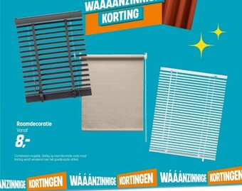 Kwantum Raamdecoratie aanbieding