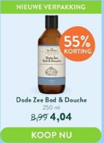 Holland & Barrett Dode zee bad & douche 250 ml aanbieding