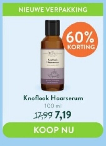 Holland & Barrett Knoflook haarserum 100 ml aanbieding