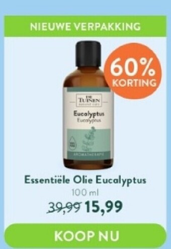 Holland & Barrett Essentiele olie eucalyptus 100 ml aanbieding