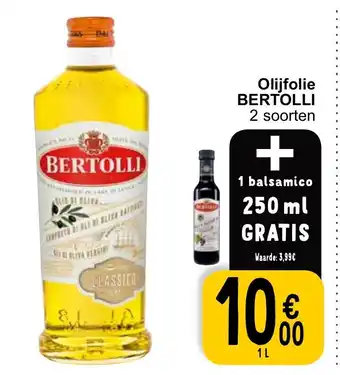 Cora BERTOLLI Olijfolie 1L aanbieding