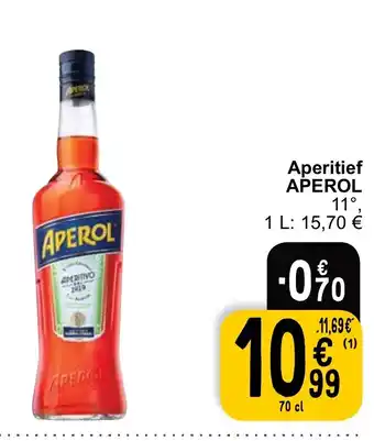 Cora APEROL Aperitief 70cl aanbieding