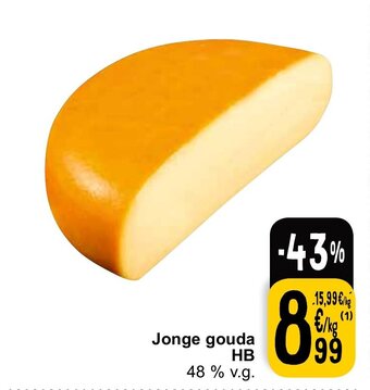 Cora Jonge gouda HB 48 % v.g. aanbieding