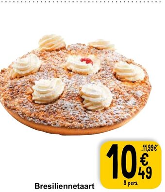 Cora Bresiliennetaart 8 pers. aanbieding