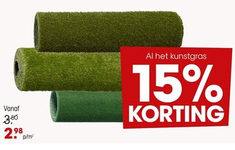 Kwantum Al het kunstgras aanbieding