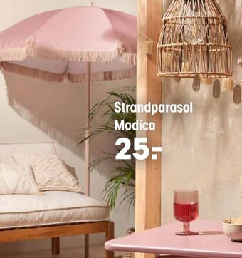 Kwantum Strandparasol Modica aanbieding