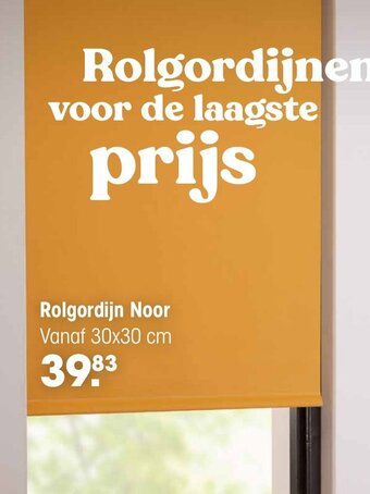 Kwantum Rolgordijn Noor Vanaf 30x30 cm aanbieding