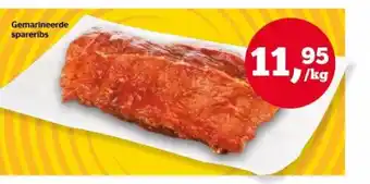 Spar Gemarineerde spareribs aanbieding