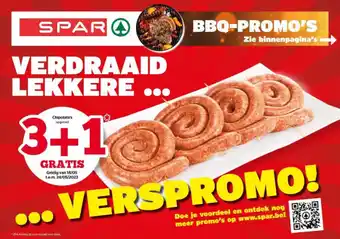 Spar Chipolata's opgerold aanbieding