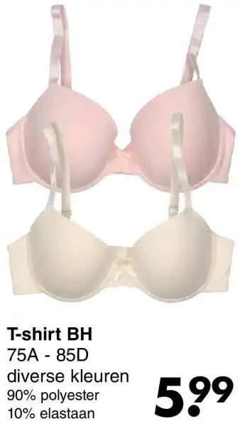Wibra T-shirt bh 75a - 85d aanbieding