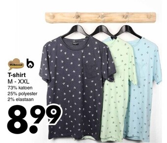 Wibra T-shirt m - xxl aanbieding