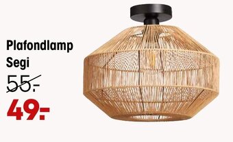 Kwantum Plafondlamp Segi aanbieding