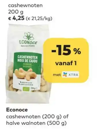 Bio Planet Econoce cashewnoten 200g aanbieding