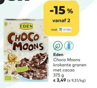 Bio Planet Eden Choco Moons 375g aanbieding