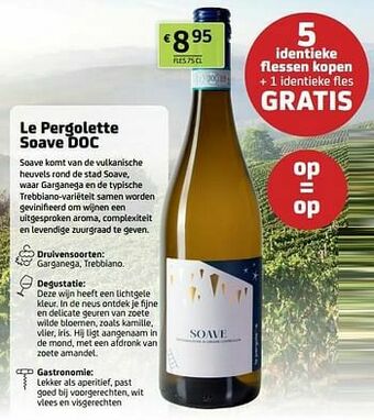 BelBev Le pergolette soave doc aanbieding