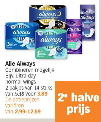 Albert Heijn Alle always aanbieding