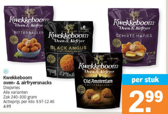 Albert Heijn Kwekkeboom oven- & airfryersnacks aanbieding