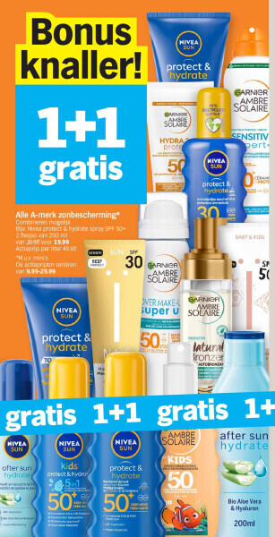 Alle a-merk zonbescherming