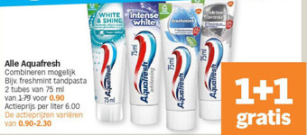 Albert Heijn Alle aquafresh aanbieding