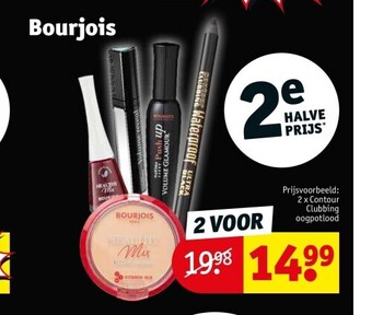 Kruidvat Bourjois aanbieding