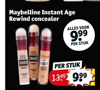 Kruidvat Maybelline instant age rewind concealer aanbieding
