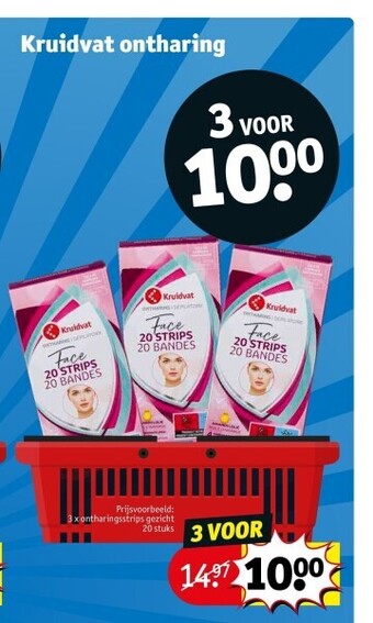 Kruidvat Kruidvat ontharing aanbieding